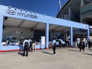 WRC Rally Japan 2024 HYUNDAIブース